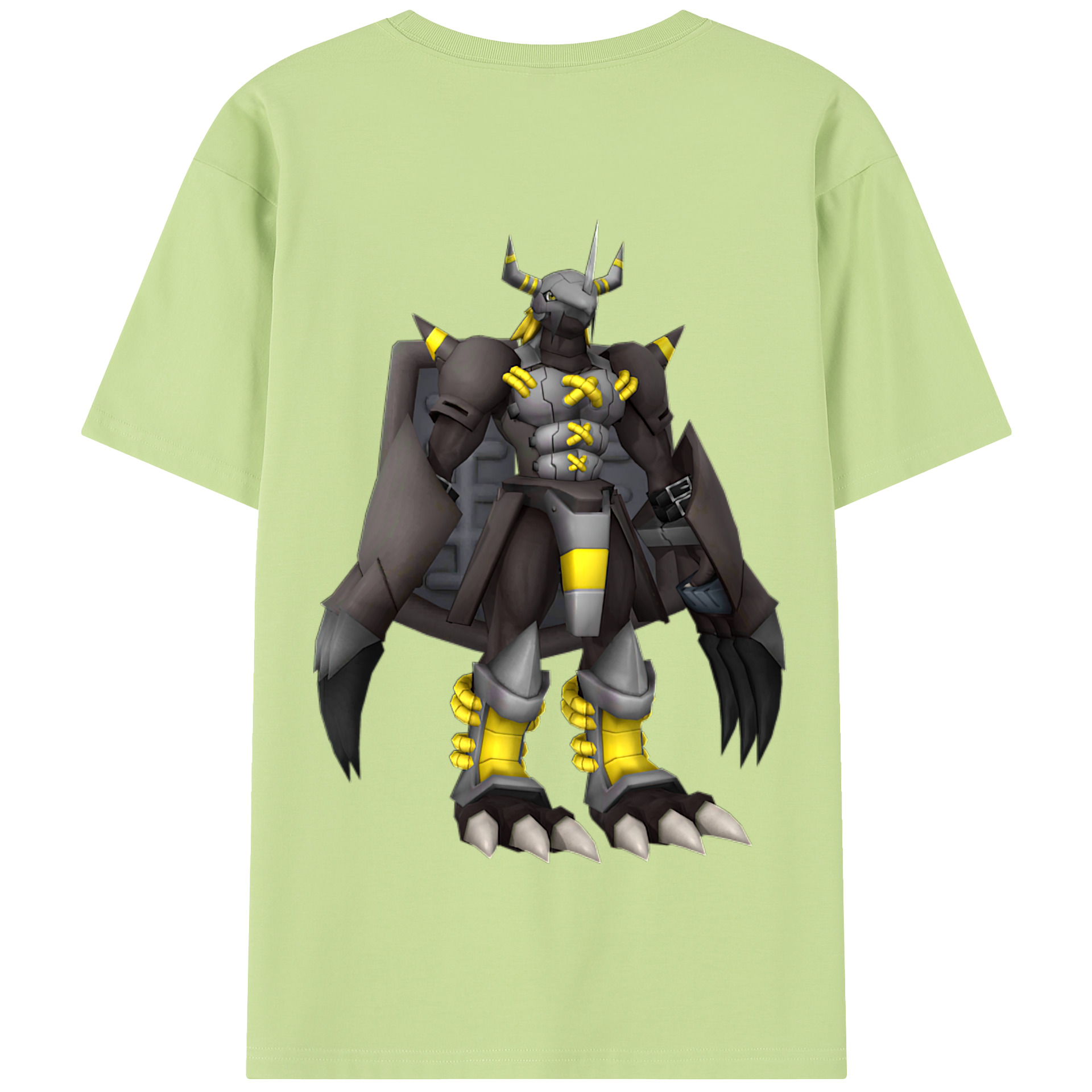 （画像用） Digimon デジタルモンスター/デジモン 綿100％半袖Tシャツ（背面プリント）